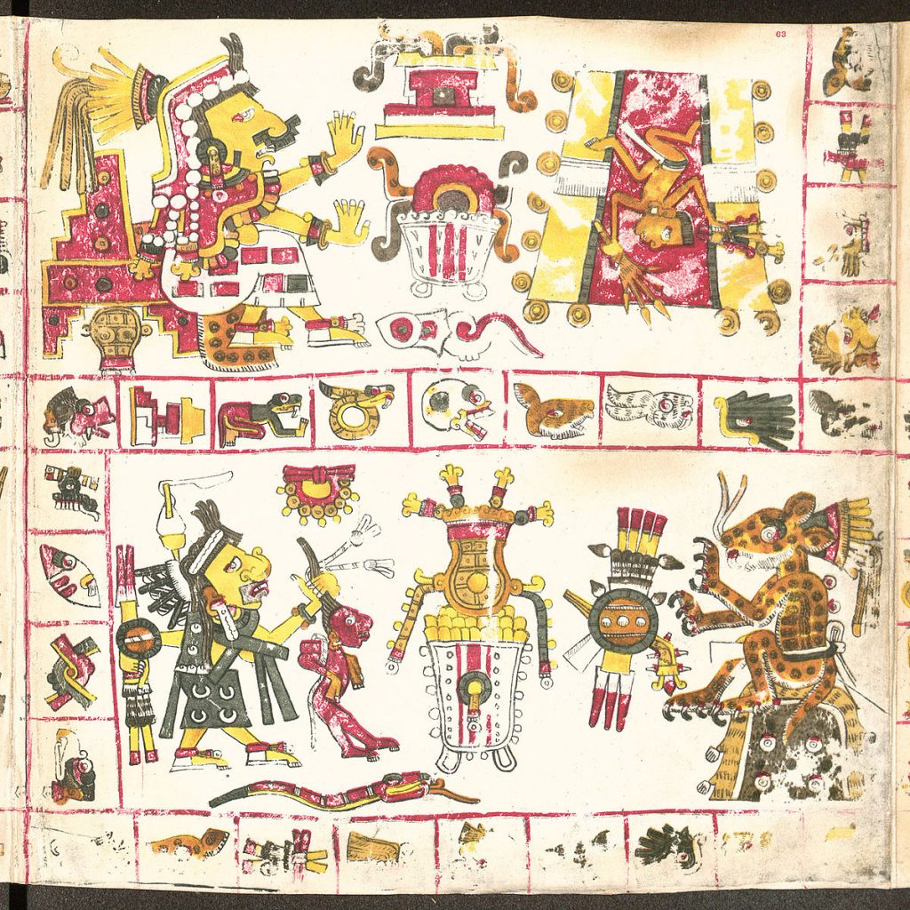 Kitab Codex Borgia Tidak Banyak Orang Tau1