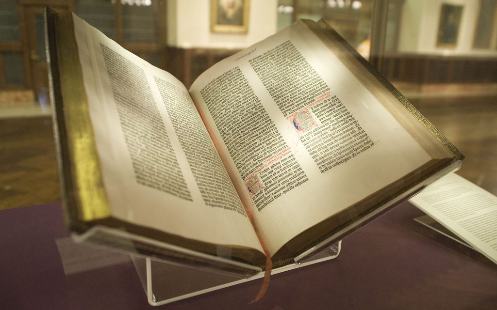Sekilas Tentang Alkitab Gutenberg
